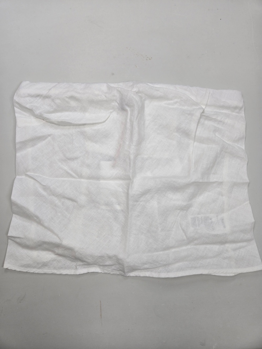 NWT QUINCE 100% European Linen Strapless Top Large White 8065 - Picture 4 of 11
